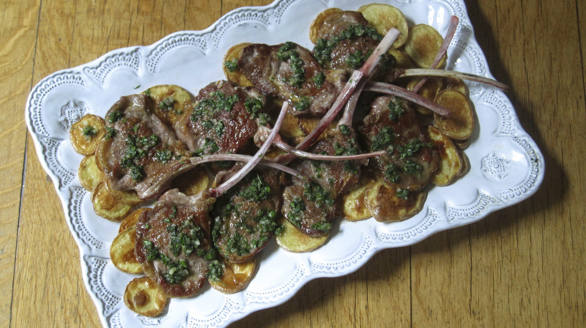 Food KitchenWise Seared Lamb Chops